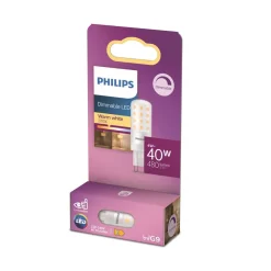 LED-stiftsokkelpære, G9, 4W, mat, 480lm, 2.700K, dæmpbar^Philips Sale