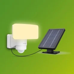 LED-udendørs spotlampe Tylus, hvid, 3.000 K, sensor^Philips Clearance