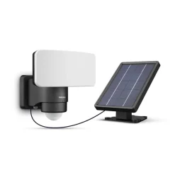 LED-udendørs spotlampe Tylus, sort 3.000K sensor^Philips Discount
