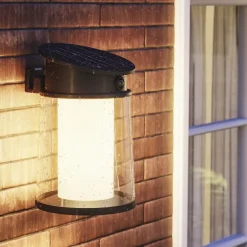 Philips LED-udendørs væglampe Juda UE, sensor, IP44