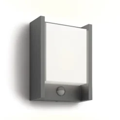 Philips LED-væglampe Arbour UE, 2-pak, sensor, 2.700 K