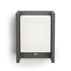 LED-væglampe Arbour UE, sensor, 2.700 K^Philips Clearance