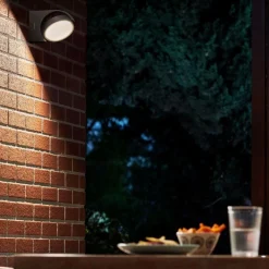 Mimosa udendørs LED-væglampe, justerbar^Philips Hot