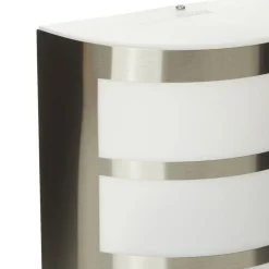 Python udendørs LED-væglampe med sensor, stål^Philips New