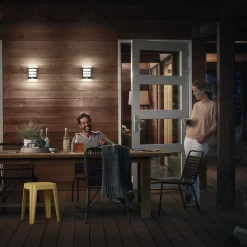 Python udendørslampe antracit 4.000K sensor^Philips