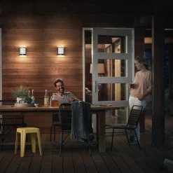 Python udendørslampe antracit 2.700K sensor^Philips