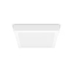 Philips Slim Surface LED 4.000 K kantet 21cm hvid