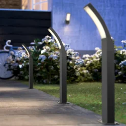 Splay LED-vejlampe, 60 cm, 2.700 K, antracit, IP44^Philips Outlet