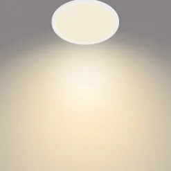 Philips SuperSlim LED IP44 2.700K Ø 24,5 cm hvid