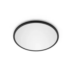 SuperSlim LED-loftlampe, IP44, Ø 29,5 cm, sort^Philips Sale