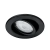udendørs indbygningslampe Fresco, sort, stål, GU10^Philips