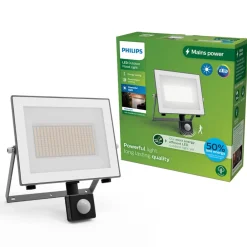 udendørs LED-spot Lois UE Sensor, 24 W, 3.000 K IP65^Philips Clearance