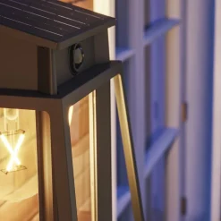 Philips udendørs LED-væglampe Lysin UE, sensor, IP44