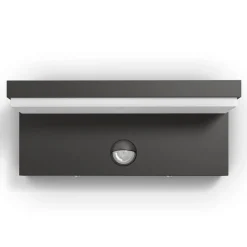 udendørs LED-væglampe Bustan Sensor 2.700 K^Philips Online