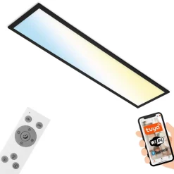 Piatto S WiFi LED-loftlampe Bluetooth CCT fjernb.^Briloner Discount