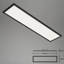 Piatto S WiFi LED-loftlampe Bluetooth CCT fjernb.^Briloner Discount