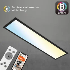 Piatto S WiFi LED-loftlampe Bluetooth CCT fjernb.^Briloner Discount
