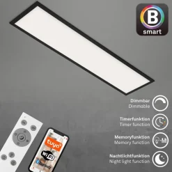 Piatto S WiFi LED-loftlampe Bluetooth CCT fjernb.^Briloner Discount