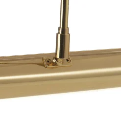 Knapstein PICTURE lang gallerilampe poleret messing