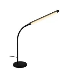Briloner Arbejdsrum/Kontor|Bordlamper>Pivaz LED-bordlampe, touch-dæmper, sort