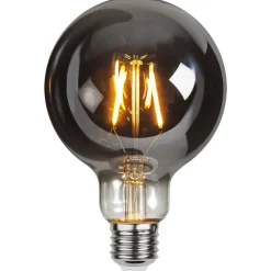 Plain Smoke E27 LED-globepære 1,8 W 2.100K Ø 95mm^STAR TRADING Clearance