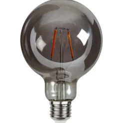 Plain Smoke E27 LED-globepære 1,8 W 2.100K Ø 95mm^STAR TRADING Clearance