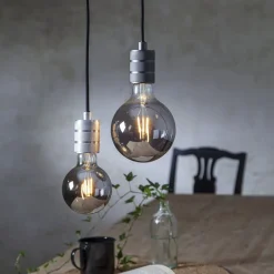 Plain Smoke E27 LED-globepære 1,8 W 2.100K Ø 95mm^STAR TRADING Clearance