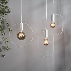 STAR TRADING Plain Smoke E27 LED-globepære 1,8 W 2.100K Ø 125mm