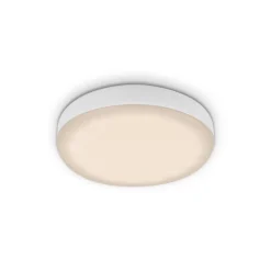 Briloner Loftlamper|Indbygningsspots>Plat LED-indbygningsspot, hvid, Ø 7,5 cm, 3.000K