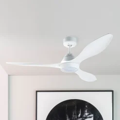 Polaris L LED-loftventilator, 3 blade, hvid^FARO BARCELONA Sale