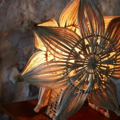 PR Home Agnes stående stjerne af naturfibre