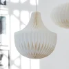 hængelampe Vicky, hvid, papir, Ø 40 cm, 3 x E14^PR Home Clearance