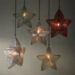 Rigel dekostjerne af metal Ø 50 cm creme^PR Home Online