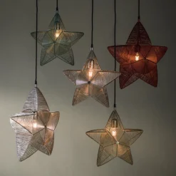 Rigel dekostjerne af metal Ø 50 cm sølv^PR Home Outlet