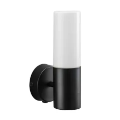 PR Home væglampe til badeværelset Beta, sort, IP44