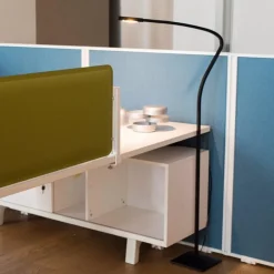 Prandina Paraph F3 dimm LED-gulvlampe, sort