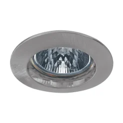 Premium Secure HV indbygget lampe i børstet jern^Paulmann New