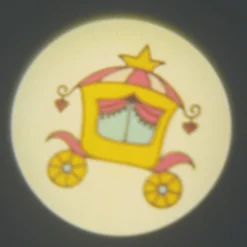 Børn Niermann Standby Prinsesse LED-natlampe, 3-delt, til stikkontakt