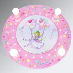 Prinsesse Lillifee loftlampe med LED'er, rund^Elobra Sale