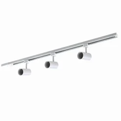 PRIOS 1 lyskilde skinnesystem Jorell, hvid, 3 lyskilder, GU10