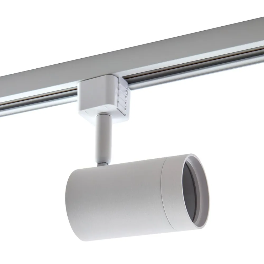 PRIOS 1 lyskilde skinnesystem Jorell, hvid, 3 lyskilder, GU10