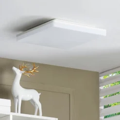 PRIOS Arbejdsrum/Kontor|Loftlamper>Artin LED-loftlampe, kantet, 28 cm