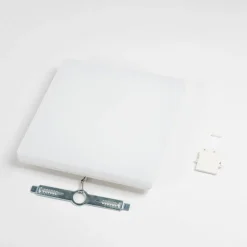 PRIOS Artin LED-loftlampe, sensor, kantet, 28 cm