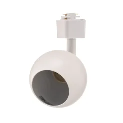 PRIOS Felipo 1-faset skinnespot, hvid