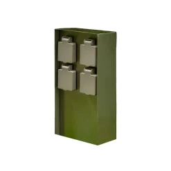 Foranda energisøjle, 4 stk., stål, 40 cm^PRIOS Online