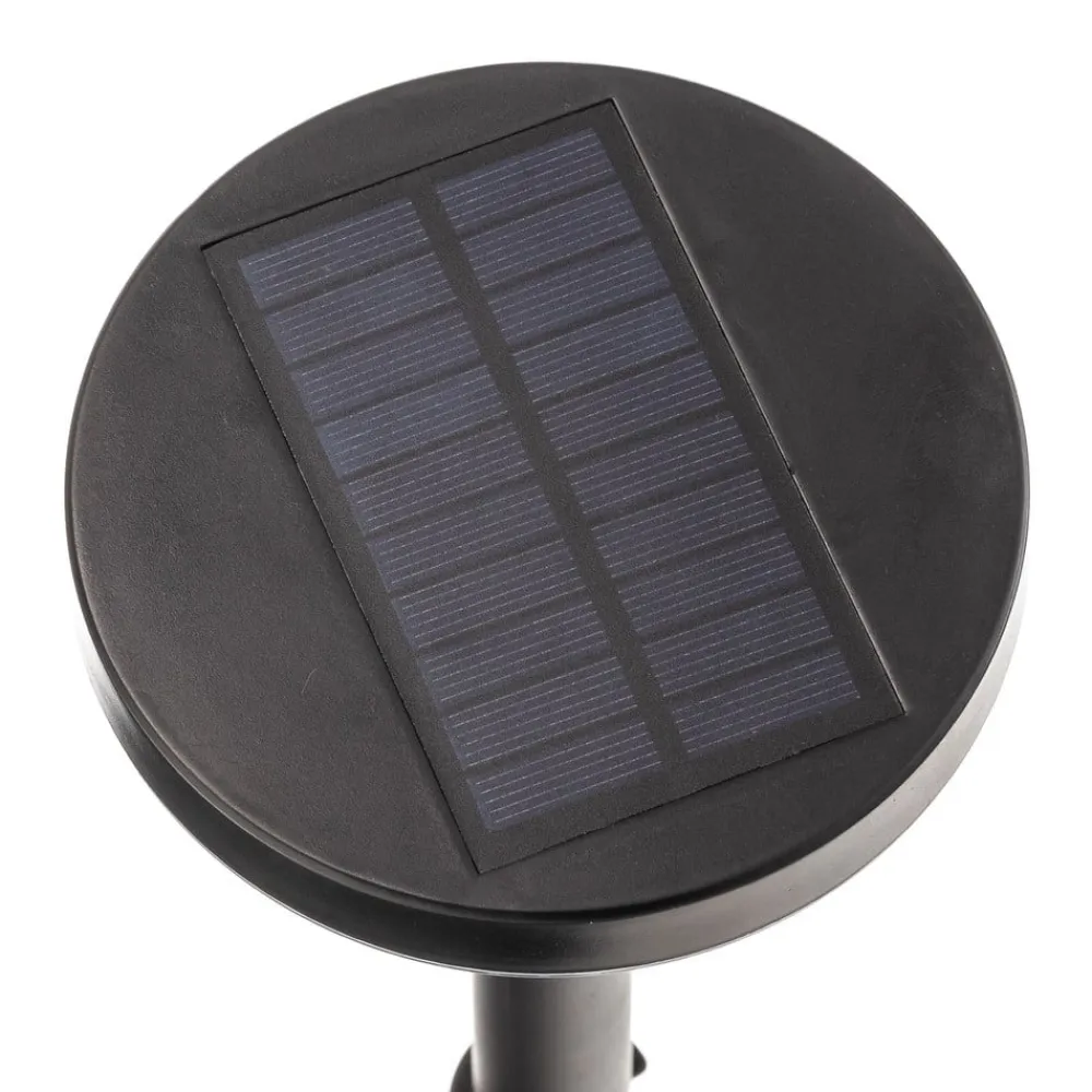 PRIOS Solcellelamper|Udendørs Spot>Glenios LED-solcellelampe med jordspyd