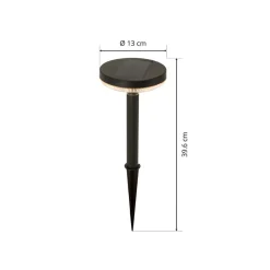 PRIOS Solcellelamper|Udendørs Spot><noscript><img width=