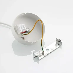 hængelampe Neliyah, Ø 6 cm, hvid, metal, GU10^PRIOS Online