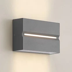 Itarion LED udendørs væglampe, klar skærm^PRIOS Sale