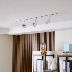 PRIOS Skinnesystem>Jardani skinnesystem med 1 kredsløb 3 lyskilder hvid